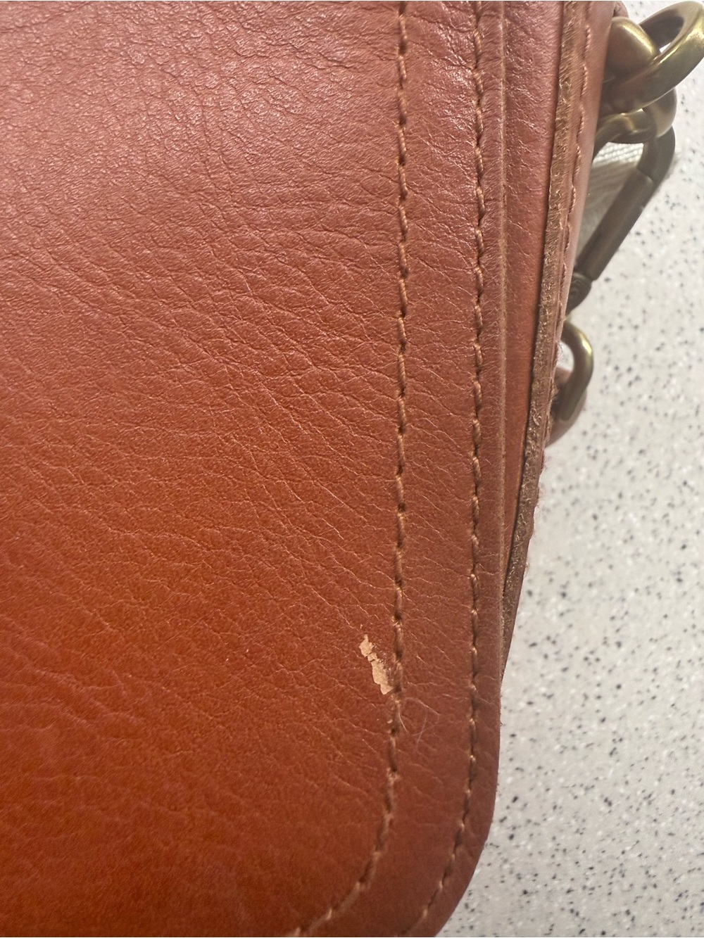 NWT MADEWELL TRANSPORT FLAP Leather Crossbody Bag - Brown - Picture 7 of 7